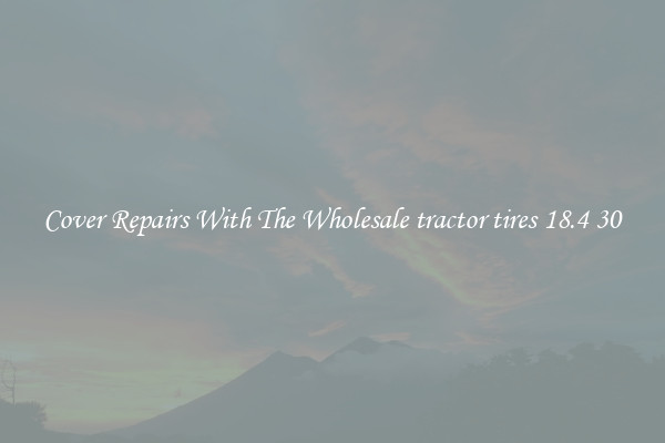  Cover Repairs With The Wholesale tractor tires 18.4 30 